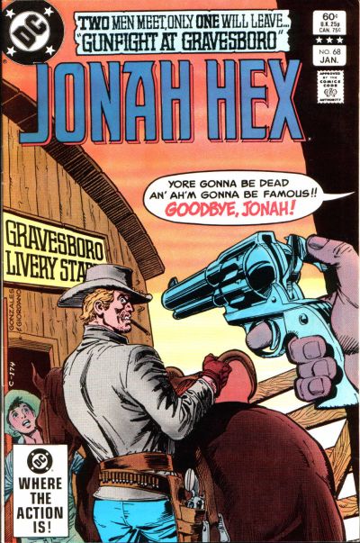 Cover for Jonah Hex (DC, 1977 series) #68 [Direct]
