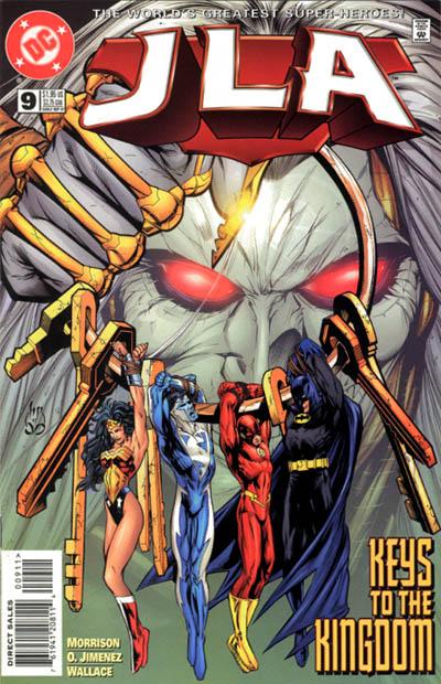 Cover for JLA (DC, 1997 series) #9 [Direct Sales]