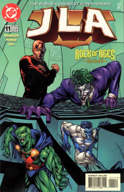 Cover for JLA (DC, 1997 series) #11 [Direct Sales]