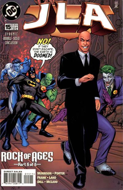 Cover for JLA (DC, 1997 series) #15 [Direct Sales]
