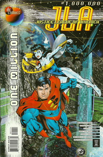Cover for JLA (DC, 1997 series) #1,000,000 [Direct Sales]