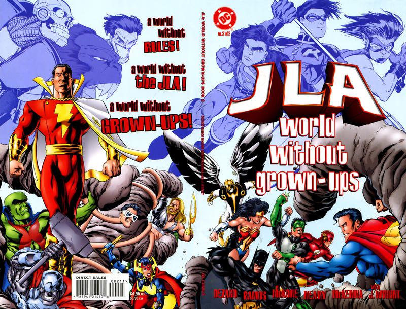 Cover for JLA: World Without Grown-Ups (DC, 1998 series) #2