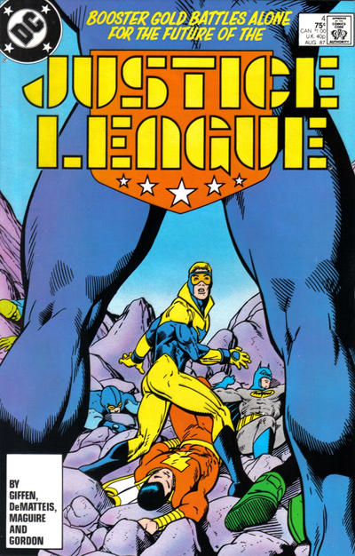 Cover for Justice League (DC, 1987 series) #4 [Direct]