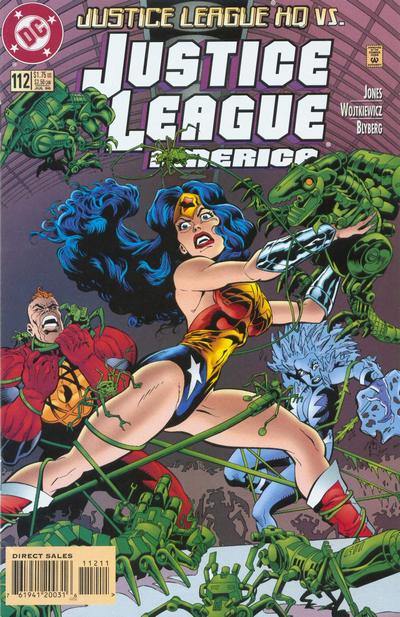Cover for Justice League America (DC, 1989 series) #112