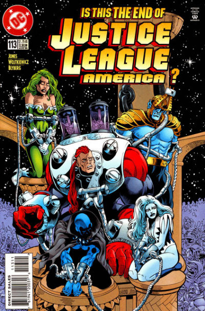 Cover for Justice League America (DC, 1989 series) #113