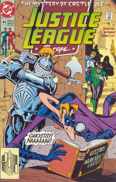 Cover for Justice League Europe (DC, 1989 series) #44 [Direct]