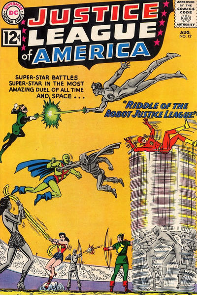 Cover for Justice League of America (DC, 1960 series) #13