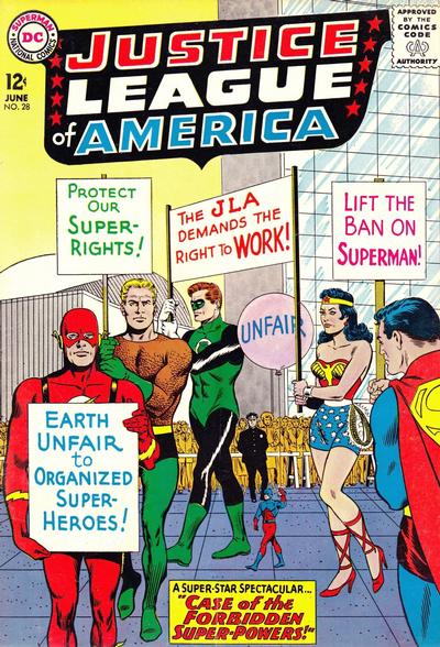 Cover for Justice League of America (DC, 1960 series) #28