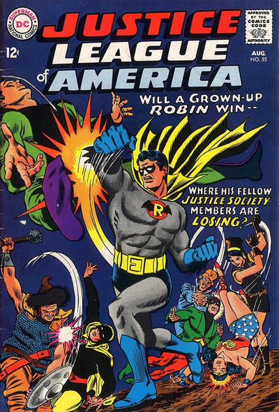 Cover for Justice League of America (DC, 1960 series) #55