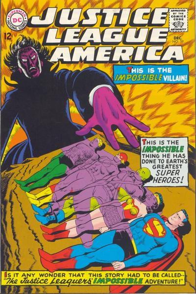 Cover for Justice League of America (DC, 1960 series) #59