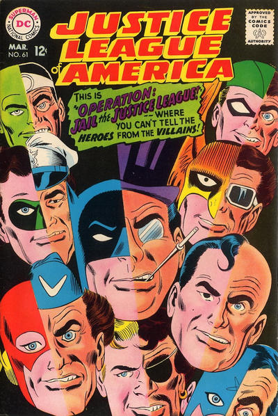 Cover for Justice League of America (DC, 1960 series) #61