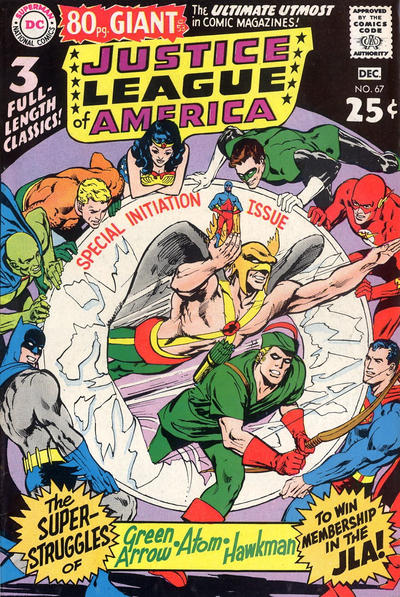 Cover for Justice League of America (DC, 1960 series) #67