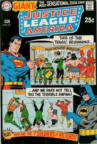 Cover for Justice League of America (DC, 1960 series) #76