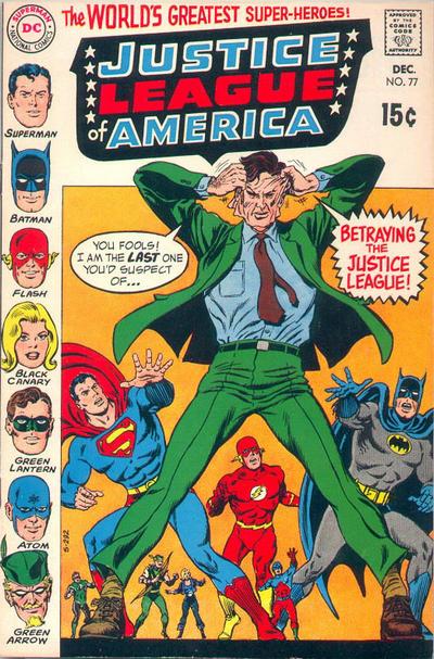 Cover for Justice League of America (DC, 1960 series) #77