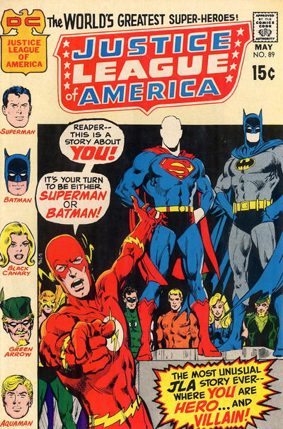 Cover for Justice League of America (DC, 1960 series) #89