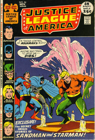 Cover for Justice League of America (DC, 1960 series) #94