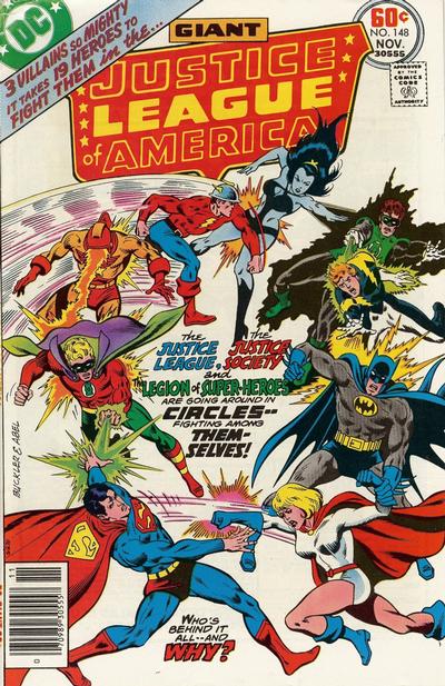 Cover for Justice League of America (DC, 1960 series) #148
