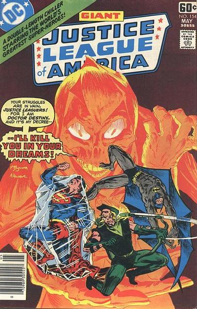 Cover for Justice League of America (DC, 1960 series) #154