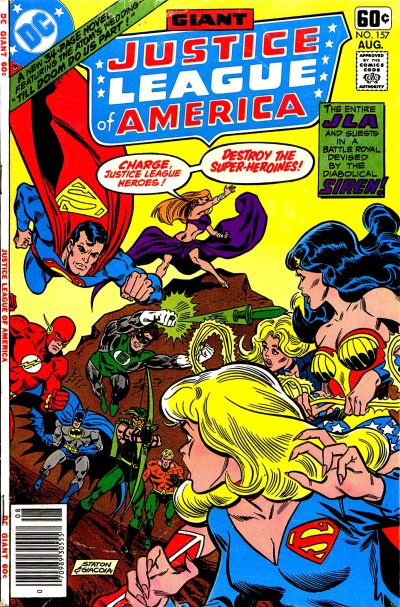 Cover for Justice League of America (DC, 1960 series) #157