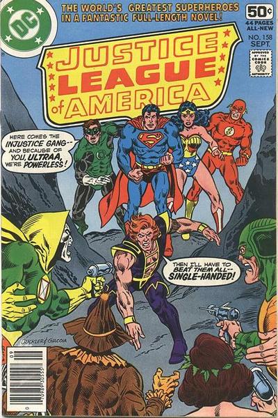 Cover for Justice League of America (DC, 1960 series) #158