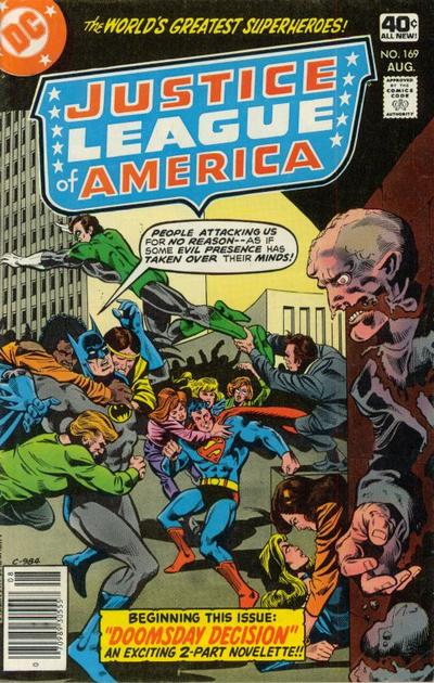 Cover for Justice League of America (DC, 1960 series) #169