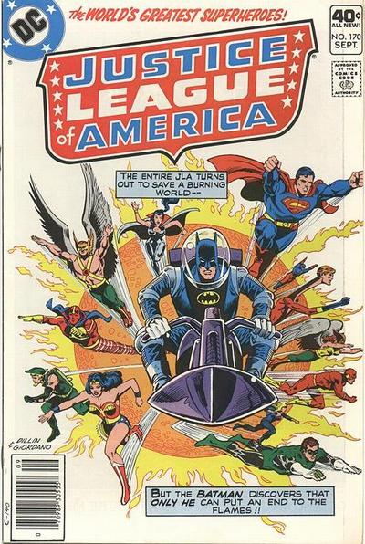 Cover for Justice League of America (DC, 1960 series) #170