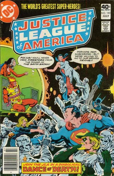 Cover for Justice League of America (DC, 1960 series) #180