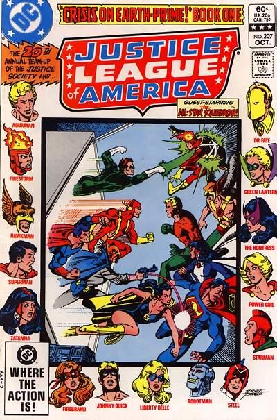 Cover for Justice League of America (DC, 1960 series) #207 [Direct]