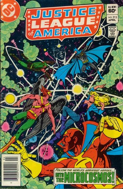 Cover for Justice League of America (DC, 1960 series) #213 [Newsstand]