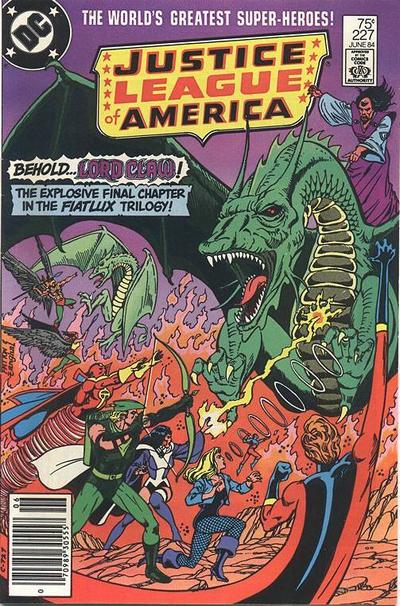 Cover for Justice League of America (DC, 1960 series) #227 [Newsstand]