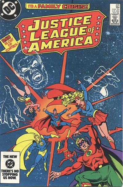 Cover for Justice League of America (DC, 1960 series) #231 [Direct]