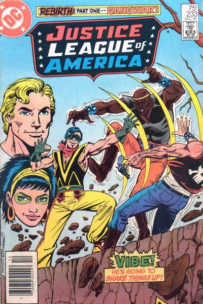Cover for Justice League of America (DC, 1960 series) #233 [Newsstand]