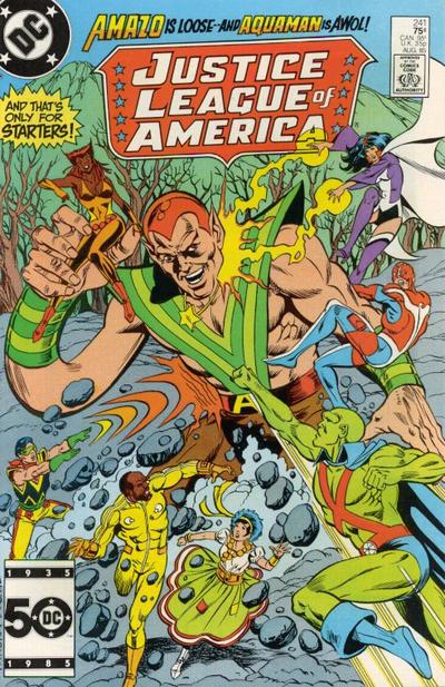 Cover for Justice League of America (DC, 1960 series) #241 [Direct]