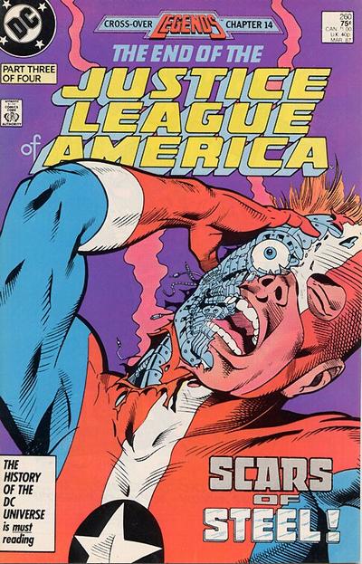 Cover for Justice League of America (DC, 1960 series) #260 [Direct]