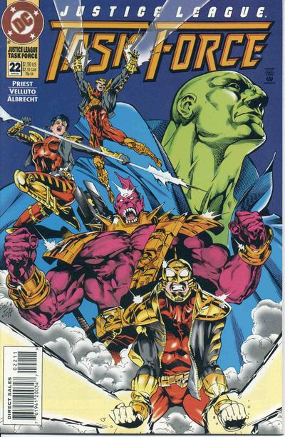 Cover for Justice League Task Force (DC, 1993 series) #22