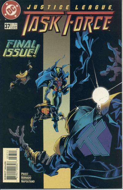 Cover for Justice League Task Force (DC, 1993 series) #37