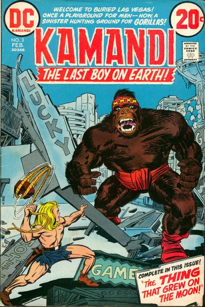 Cover for Kamandi, the Last Boy on Earth (DC, 1972 series) #3