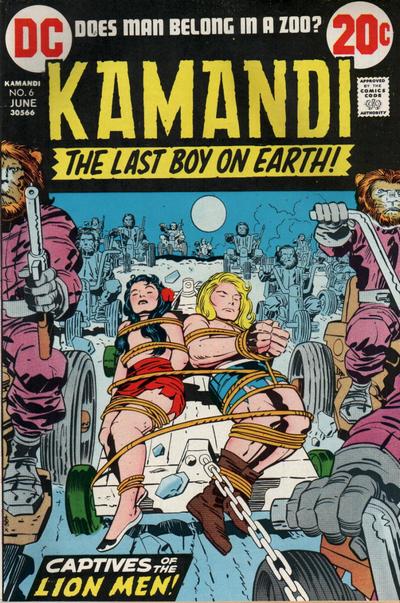 Cover for Kamandi, the Last Boy on Earth (DC, 1972 series) #6