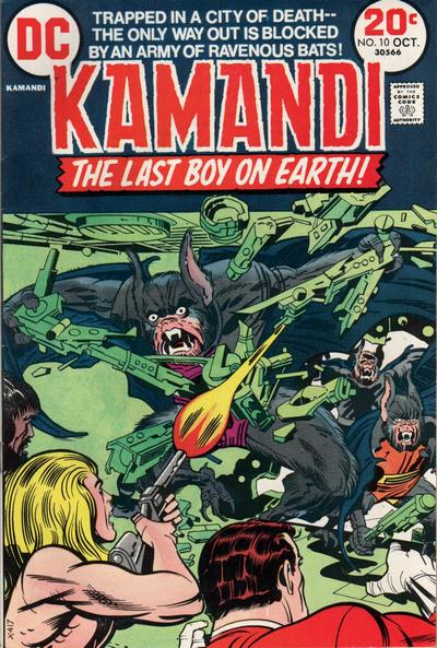 Cover for Kamandi, the Last Boy on Earth (DC, 1972 series) #10