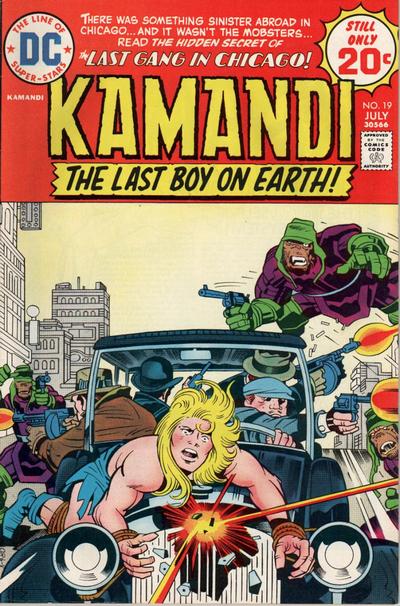 Cover for Kamandi, the Last Boy on Earth (DC, 1972 series) #19