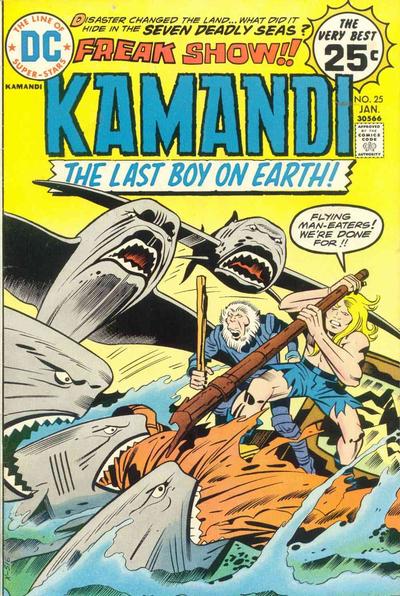 Cover for Kamandi, the Last Boy on Earth (DC, 1972 series) #25