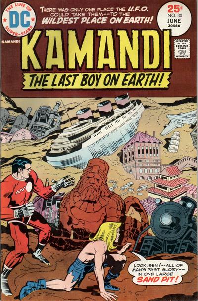 Cover for Kamandi, the Last Boy on Earth (DC, 1972 series) #30