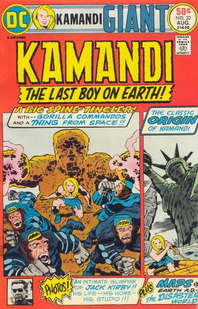 Cover for Kamandi, the Last Boy on Earth (DC, 1972 series) #32