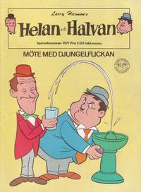 Cover Thumbnail for Helan och Halvan Specialnummer (Williams Förlags AB, 1968 series) #1971 [gul]