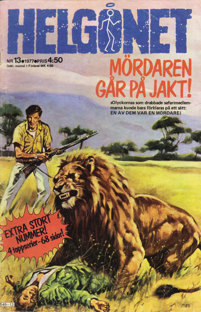 Cover for Helgonet (Semic, 1966 series) #13/1977