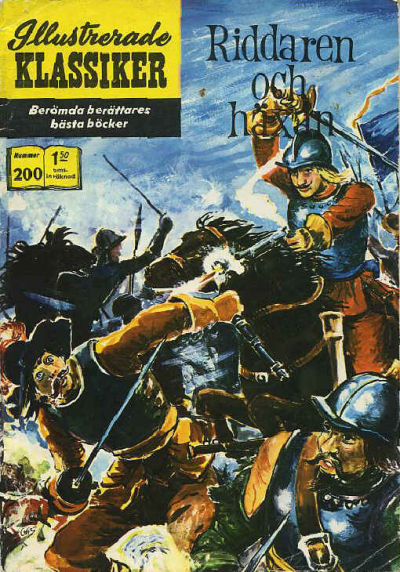 Cover for Illustrerade klassiker (Williams Förlags AB, 1965 series) #200 - Riddaren och häxan