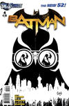 Cover Thumbnail for Batman (2011 series) #4 [Greg Capullo Black & White Cover]