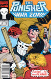 Cover for The Punisher: War Zone (Marvel, 1992 series) #4 [Newsstand]