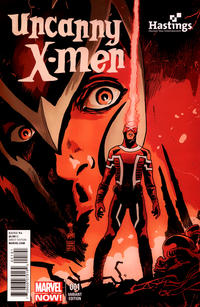 Cover for Uncanny X-Men (Marvel, 2013 series) #1 [Hastings Exclusive Variant by Francesco Francavilla]