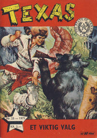 Cover Thumbnail for Texas (Serieforlaget / Se-Bladene / Stabenfeldt, 1953 series) #25/1971